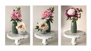 糖花~牡丹, 芍藥  Sugar Peony